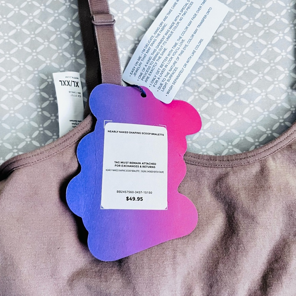 YITTY Women's Nearly Naked Shaping Scoop Bralette - Picture 3 of 3